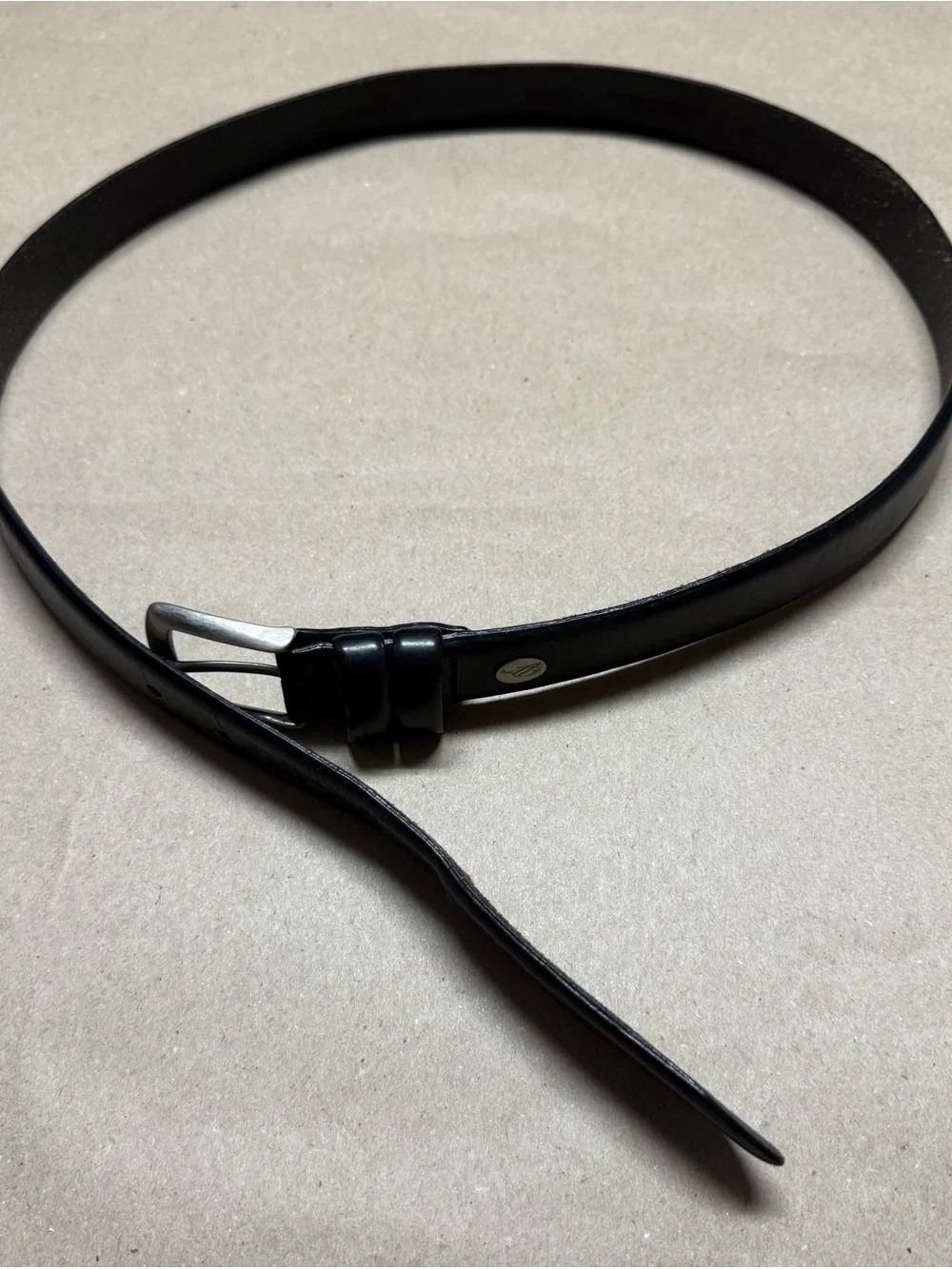 Nautica Black Belt Men’s size 40 Black Fashion Dress Rare!